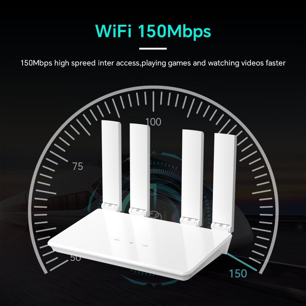 Sworix Smart Home C8 Long Range Wireless Router 300Mbps Wifi6 Wireless Router 4G Lte Cpe Modem Routers
